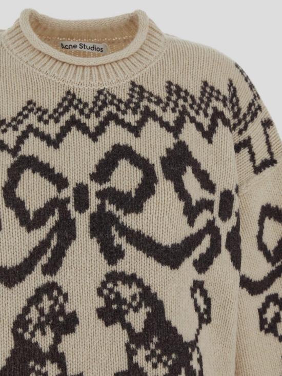 25SS 아크네 스튜디오 긴팔 티셔츠 A60560 AL4 White - ACNE STUDIOS