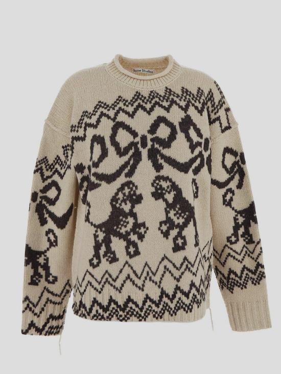 25SS 아크네 스튜디오 긴팔 티셔츠 A60560 AL4 White - ACNE STUDIOS