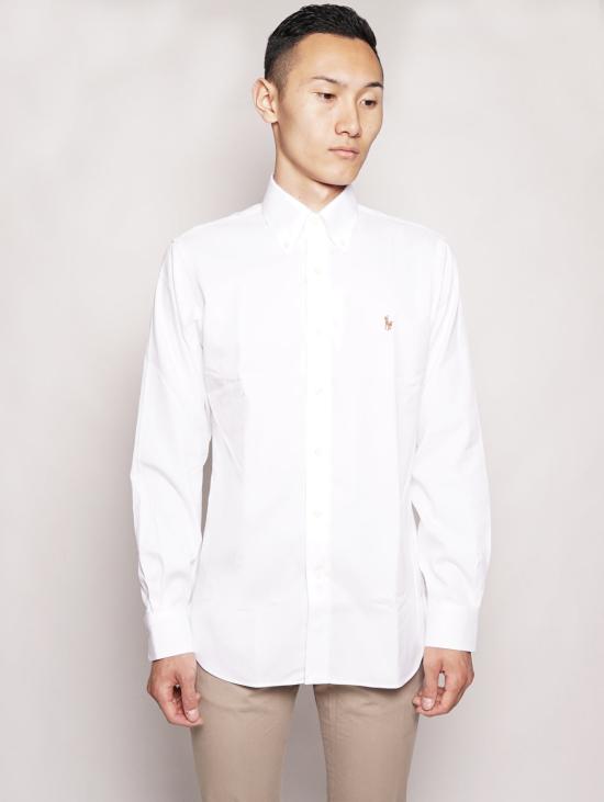 랄프 로렌 긴팔 셔츠 712650217camicia in popeline di cotone