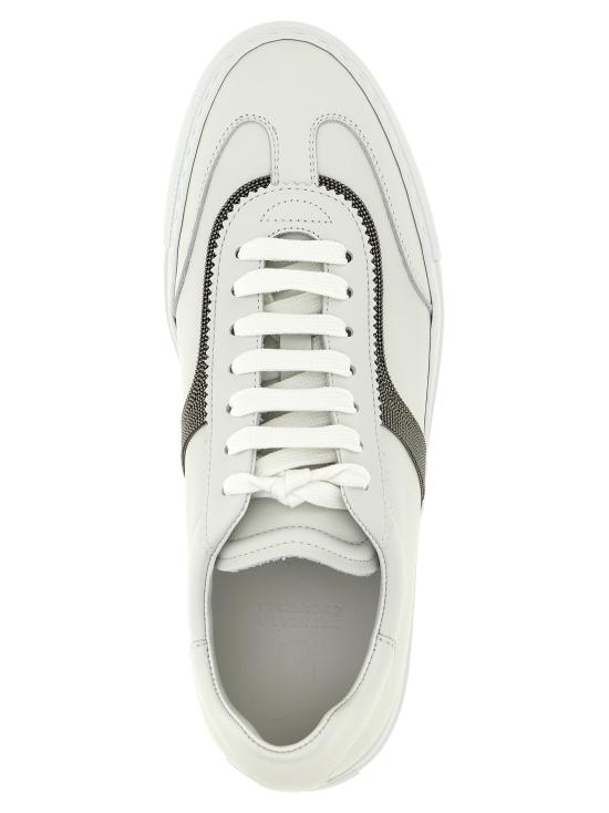 25SS 브루넬로 쿠치넬리 스니커즈 MZGSG2907C7592 White - BRUNELLO CUCINELLI