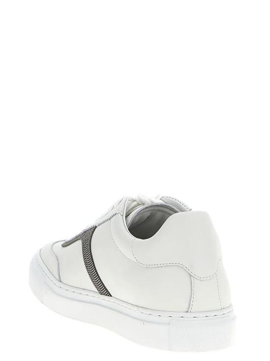 25SS 브루넬로 쿠치넬리 스니커즈 MZGSG2907C7592 White - BRUNELLO CUCINELLI