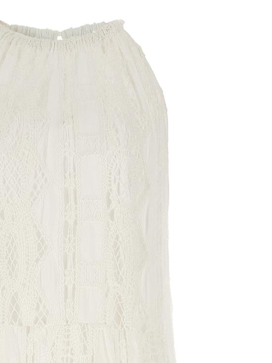 25SS 핑코 롱 원피스 104857A2G9Z05 White - PINKO