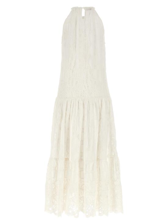 25SS 핑코 롱 원피스 104857A2G9Z05 White - PINKO