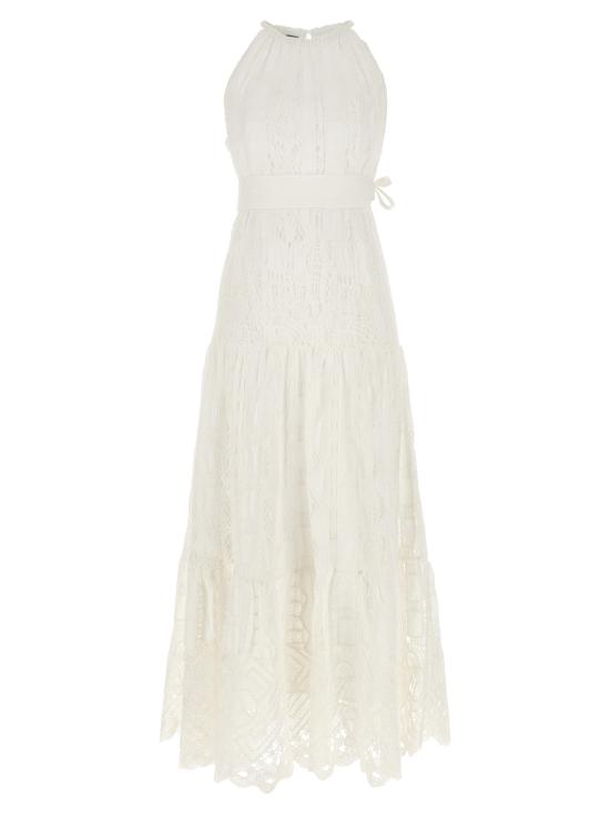 25SS 핑코 롱 원피스 104857A2G9Z05 White - PINKO