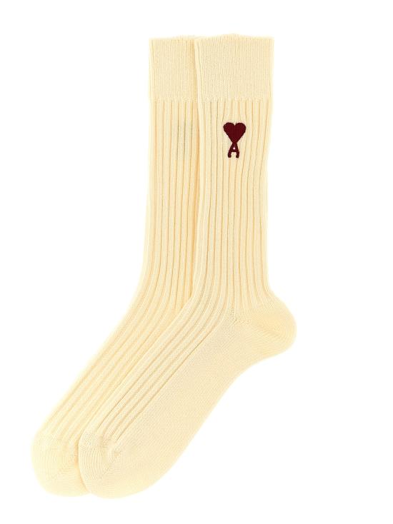 25FW 아미 양말 USC003379150 White - AMI