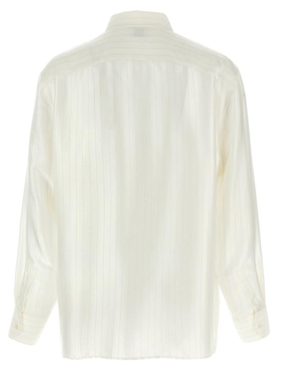 25FW 생로랑 긴팔 셔츠 819096Y2L919988 White - SAINT LAURENT