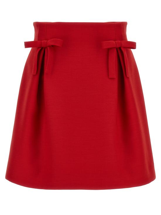 24FW 발렌티노 가라바니 롱 스커트 B3RACK11CFR9M Red