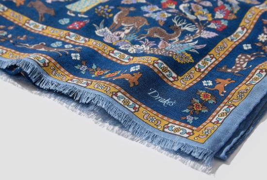 25SS 드레익스 머플러/스카프 DR1AB1 25180 01 201 - DRAKE'S