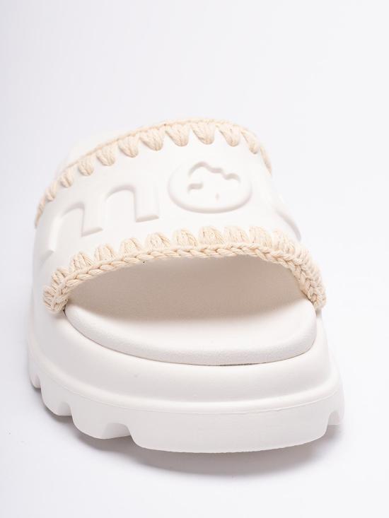 26SS 모우 뮬/슬리퍼 MUSW661000NWHI White - MOU