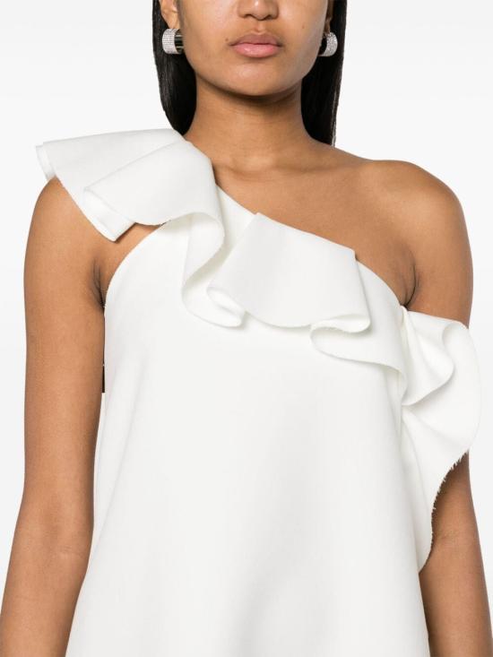  엠에스지엠 숏 원피스 3641MDA17247100 02 OFF WHITE - MSGM