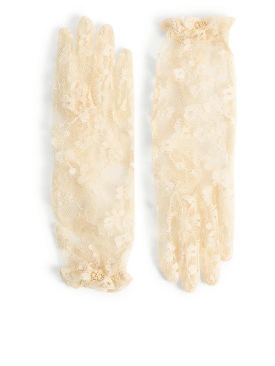 25SS 발렌티노 가라바니 장갑 6W0GD00HNDQYBA BURRO GOLD Nude Neutrals