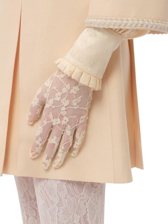 25SS 발렌티노 가라바니 장갑 6W0GD00HNDQYBA BURRO GOLD Nude Neutrals - VALENTINO GARAVANI