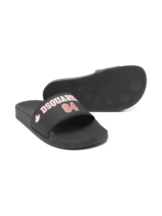 25SS [주니어] 디스퀘어드2 플랫 슈즈 80254 3 Black - DSQUARED2