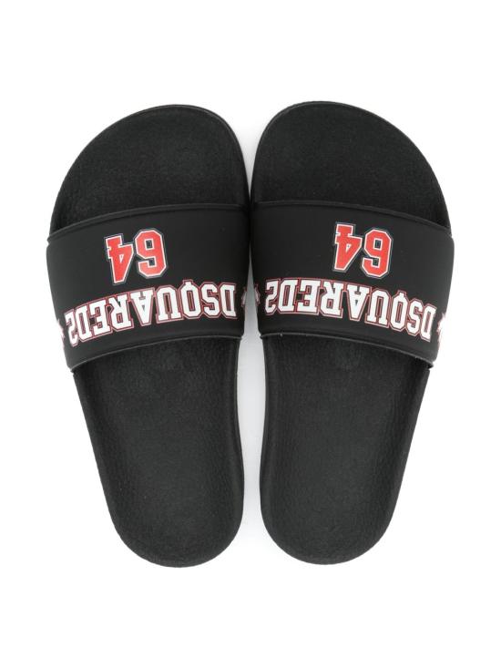 25SS [주니어] 디스퀘어드2 플랫 슈즈 80254 3 Black - DSQUARED2