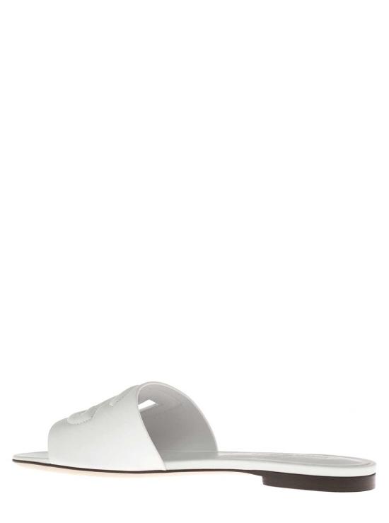 24FW 돌체앤가바나 뮬/슬리퍼 CQ0436AY32980001 White - DOLCE & GABBANA