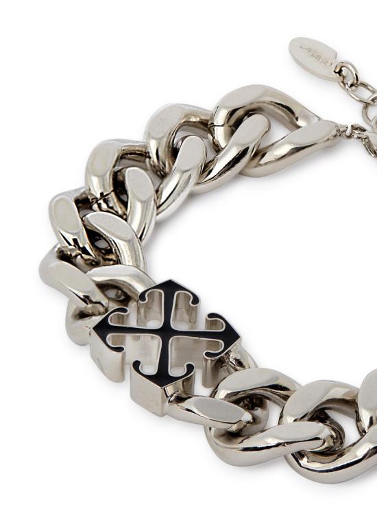 25SS 오프화이트 브레이슬릿 OMOA106C99MET0017210 Metallic - OFF WHITE