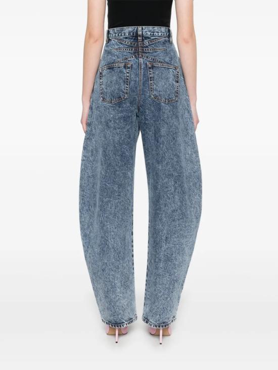 25SS 알라이아 데님 팬츠 AA9P0176T535A 524 BLEU NEIGE - ALAIA