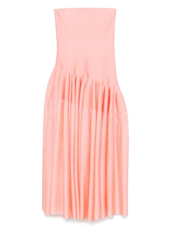 25SS 알라이아 미디 원피스 AA9R2648K031A 140 PECHE