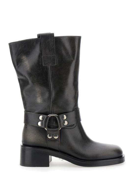  스트레티지아 부츠 A5607TRENDYNERO Black