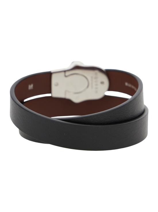 25SS 알렉산더 맥퀸 브레이슬릿 8166761A0UM1000 Black - ALEXANDER MCQUEEN