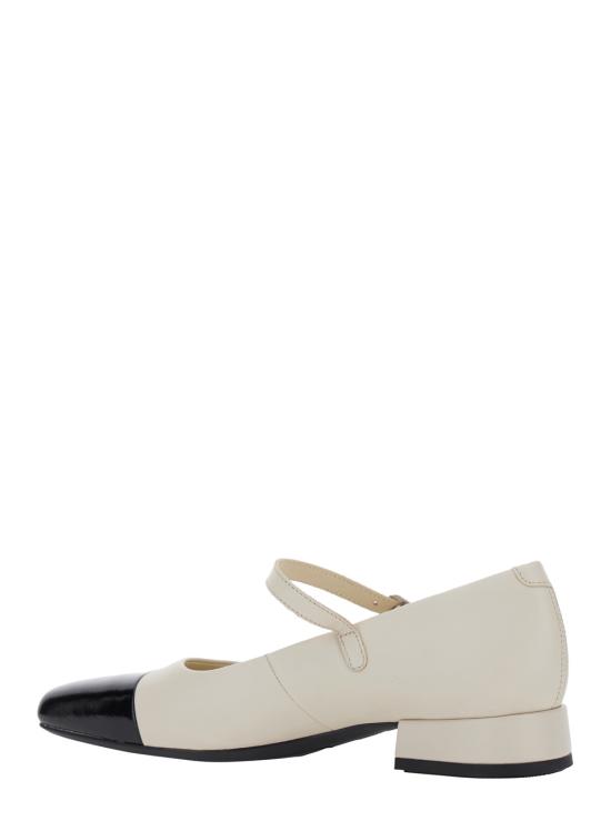 25SS 베가본드 힐/펌프스 591800291 White black - VAGABOND