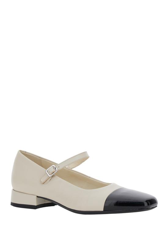 25SS 베가본드 힐/펌프스 591800291 White black - VAGABOND