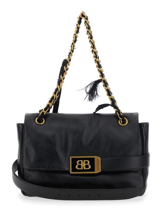 25SS 발렌시아가 모두 숄더백 8117812ABIW1060 Black