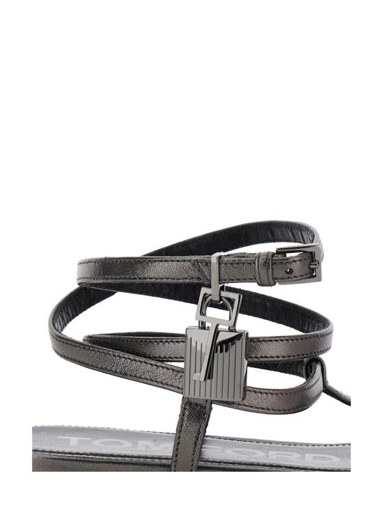 24FW 톰포드 샌들 W3217LSP014R1G005 Metallic - TOMFORD