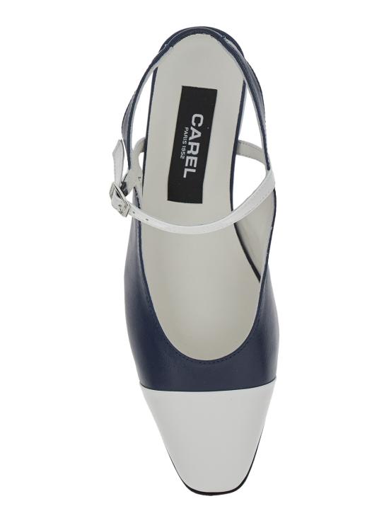 25SS 카렐 페리스 플랫 슈즈 332354NAVY Blu - CAREL PARIS