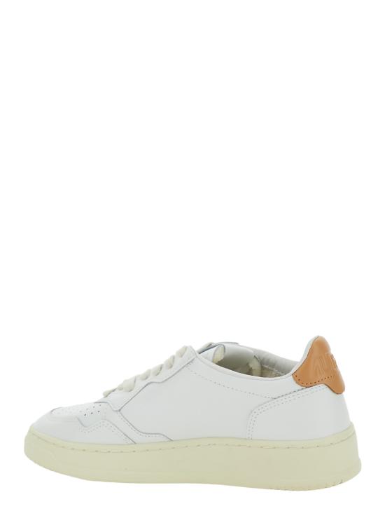 25SS 오트리 메달리스트 로우 레더 스니커즈 AULWLL76WHTSNDSTRM White - AUTRY