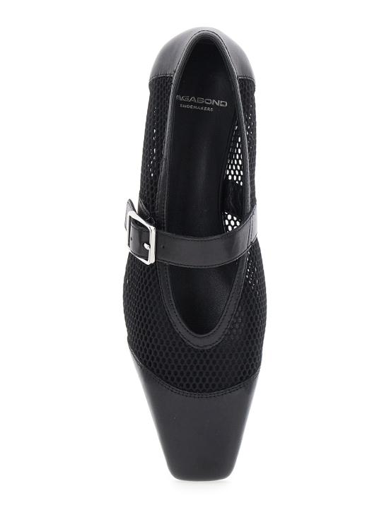 25SS 베가본드 플랫 슈즈 570131520 Black - VAGABOND