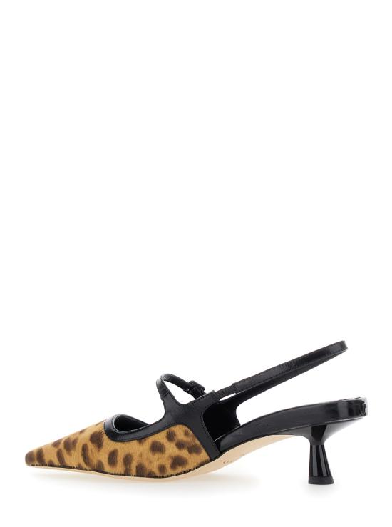 25SS 지미추 힐/펌프스 DIDI45BXRNATURALBLACK Brown - JIMMY CHOO