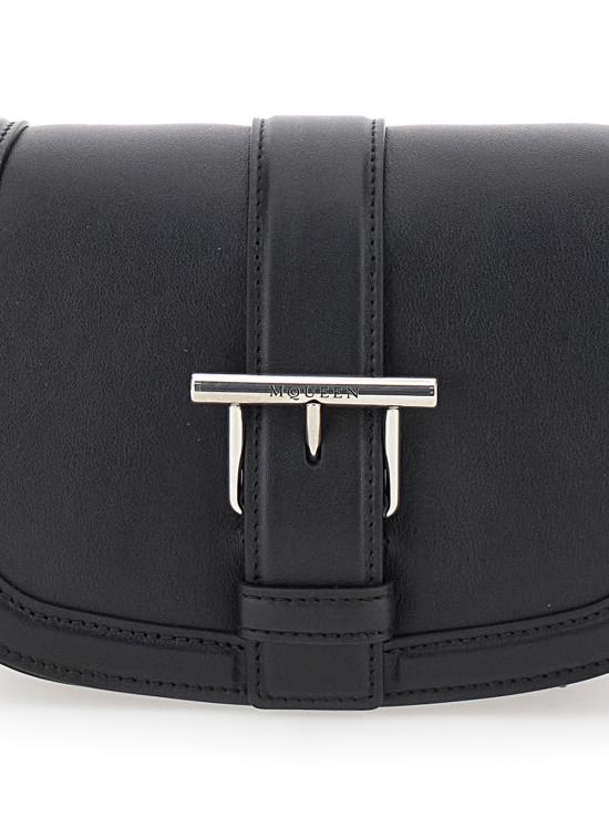 25SS 알렉산더 맥퀸 미니 T 바 사첼 크로스백 8271131MAAD1000 Black - ALEXANDER MCQUEEN