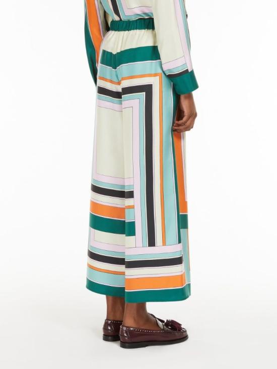 25SS 위켄드막스마라 스트레이트 팬츠 2515131051600001 MULTICOLOUR - WEEKEND MAX MARA