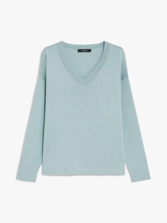 25SS 위켄드막스마라 스웨터 2515361051600005 GREEN