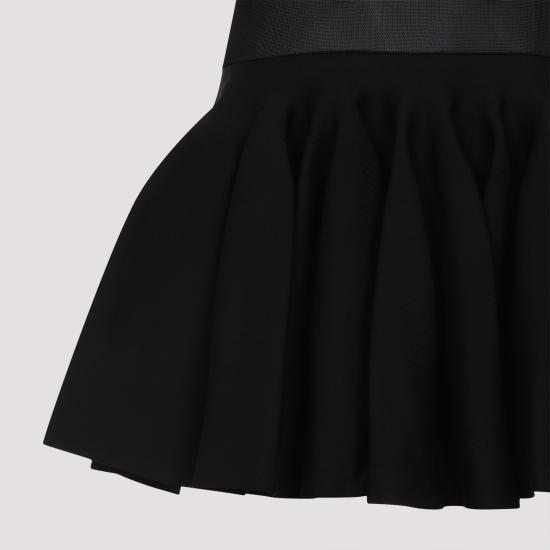 25SS 알라이아 숏 원피스 AA9R2647K044A BLACK - ALAIA