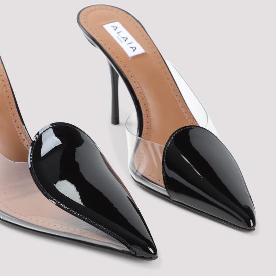 25SS 알라이아 힐/펌프스 AA3M094CK150 999 BLACK - ALAIA