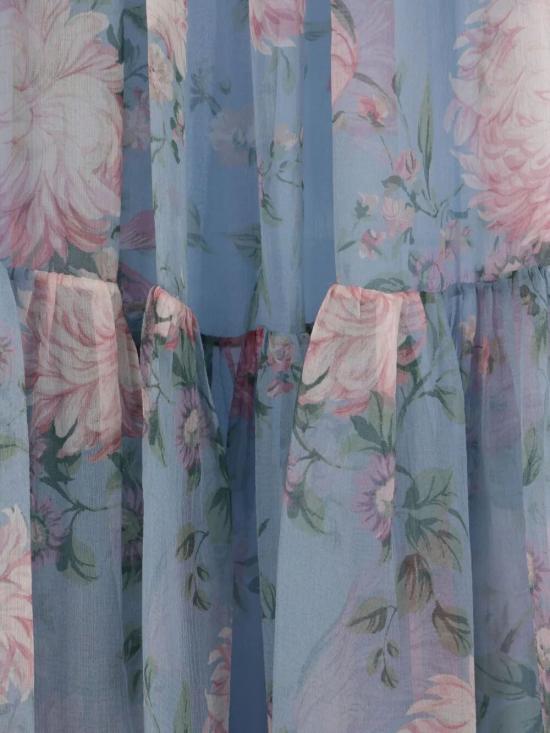 25SS 끌로에 미디 원피스 CH25URO55459 468 BLUE - CHLOE