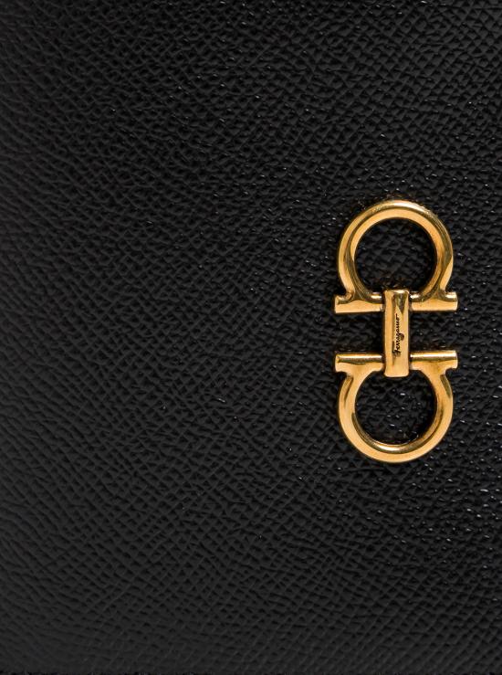 25FW 살바토레 페라가모 명함지갑 22D7800726512 Black - SALVATORE FERRAGAMO