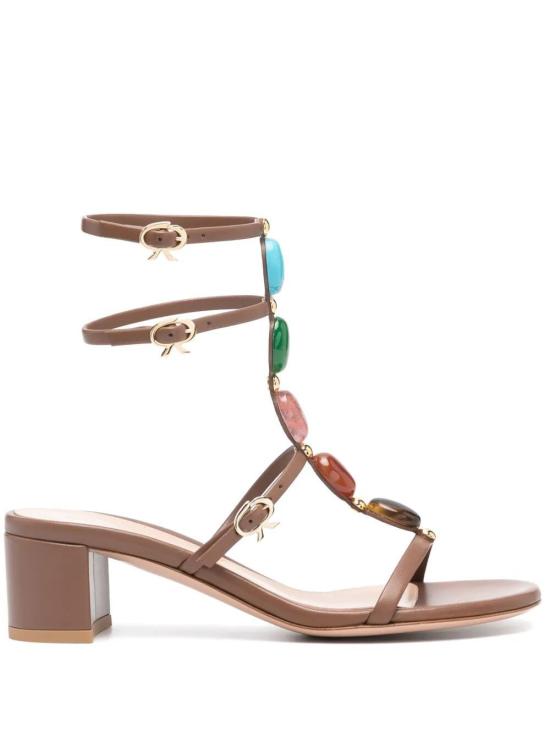 25SS 지안비토로시 샌들 G3238245RICNAP CUOIO BROWN