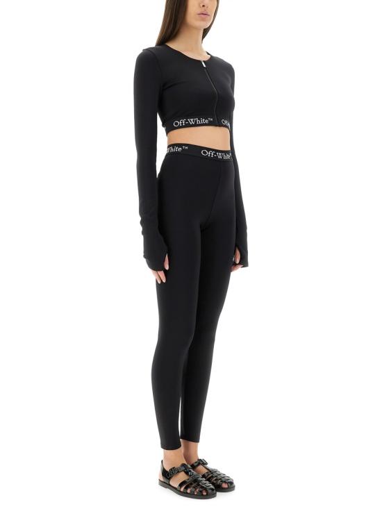 25SS 오프화이트 긴팔 티셔츠 OWVB027 S25JER0011000 BLACK - OFF WHITE