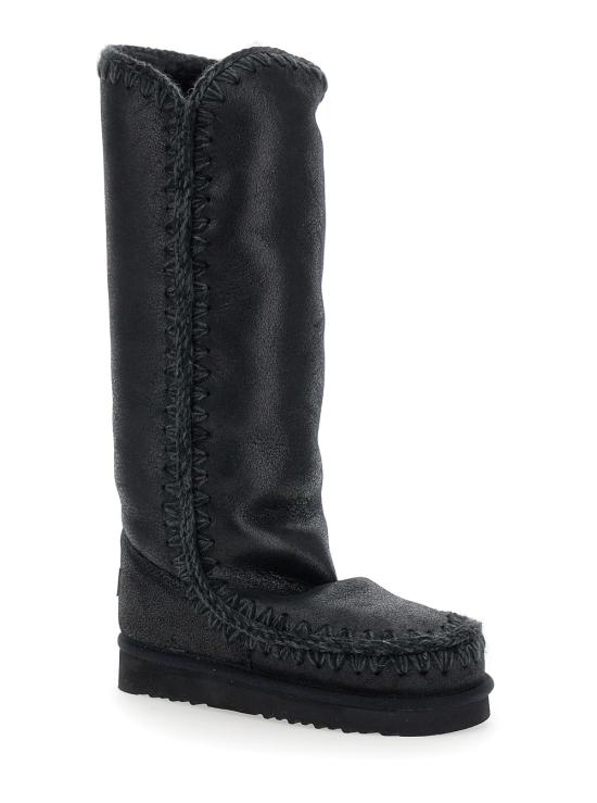 24FW 모우 부츠 MUFW101002BCBKG Black - MOU