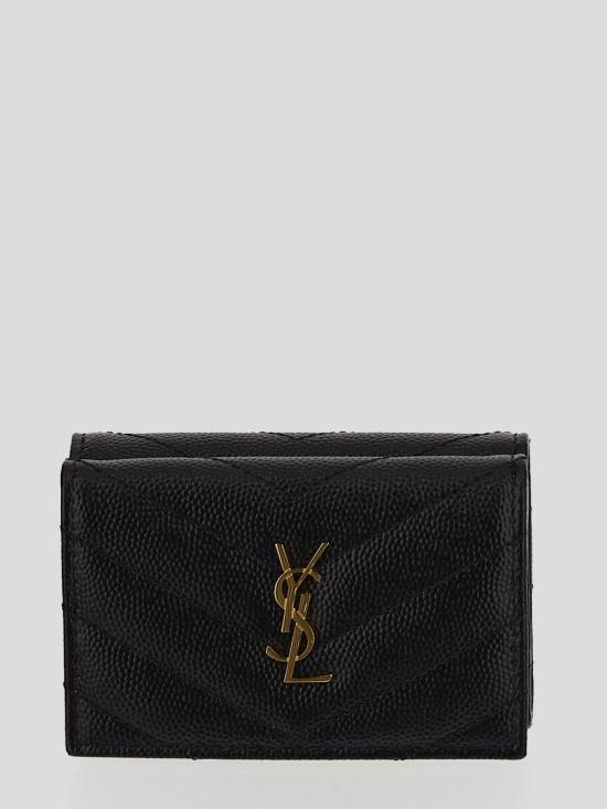 25SS 생로랑 지갑 668274 BOWA11000 Black