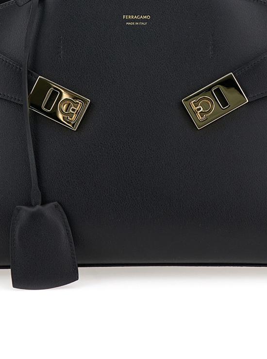 24FW 살바토레 페라가모 토트백 2159210766591 Black - SALVATORE FERRAGAMO