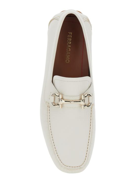 25SS 살바토레 페라가모 로퍼 02C3980778794 White - SALVATORE FERRAGAMO
