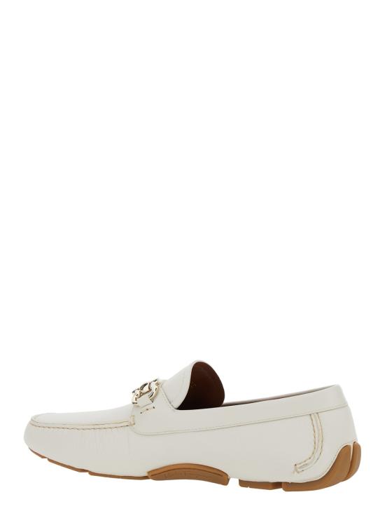 25SS 살바토레 페라가모 로퍼 02C3980778794 White - SALVATORE FERRAGAMO