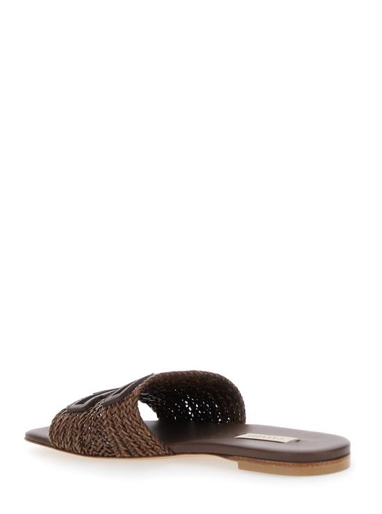 25SS 카사데이 뮬/슬리퍼 1M449J010POSIT2615 Brown - CASADEI