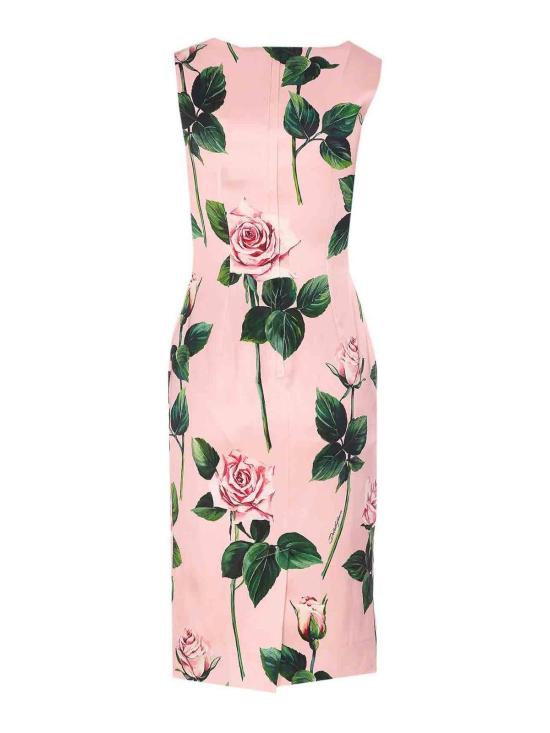  돌체앤가바나 롱 원피스 F6TKZTFSIBTHF5IZ Nude Neutrals - DOLCE & GABBANA