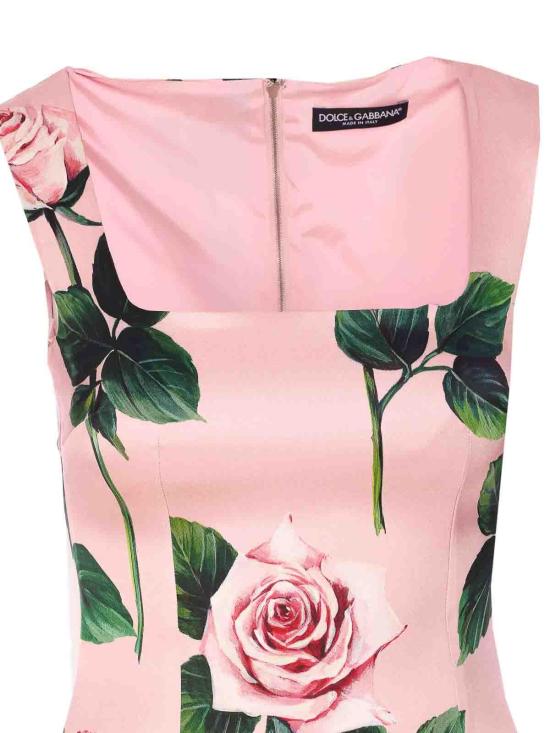  돌체앤가바나 롱 원피스 F6TKZTFSIBTHF5IZ Nude Neutrals - DOLCE & GABBANA