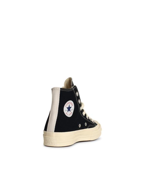 25FW 꼼데가르송 플레이 X 컨버스 스니커즈 AZ K129 001BLACK Black - COMME DES GARCONS PLAY CONVERSE